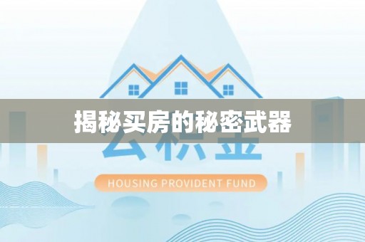 罗源揭秘买房的秘密武器