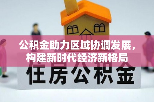 罗源公积金助力区域协调发展，构建新时代经济新格局