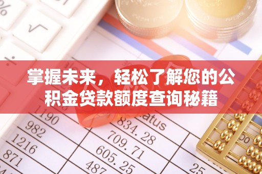 罗源掌握未来，轻松了解您的公积金贷款额度查询秘籍