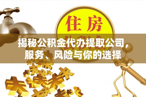 罗源揭秘公积金代办提取公司，服务、风险与你的选择