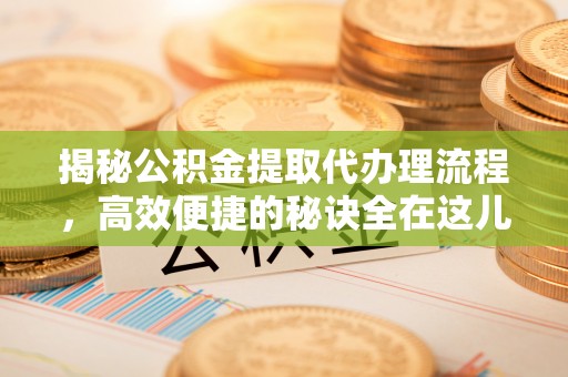 罗源揭秘公积金提取代办理流程，高效便捷的秘诀全在这儿