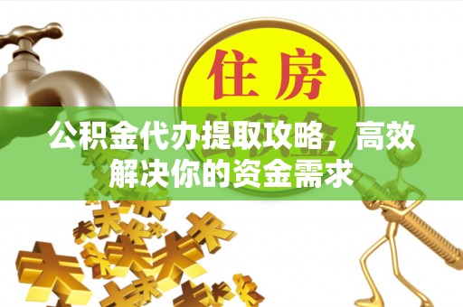 罗源公积金代办提取攻略，高效解决你的资金需求