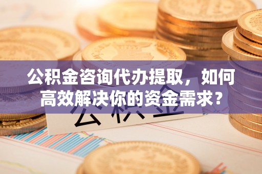 罗源公积金咨询代办提取，如何高效解决你的资金需求？