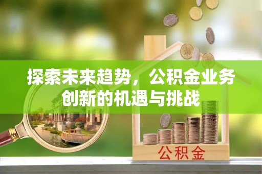 罗源探索未来趋势，公积金业务创新的机遇与挑战